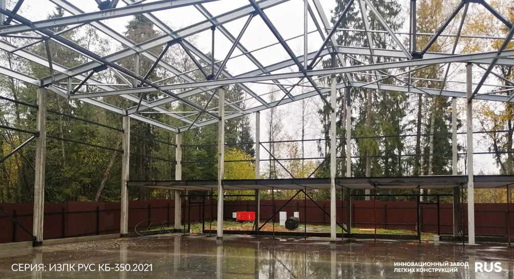 Быстровозводимое здание в д.Борозда